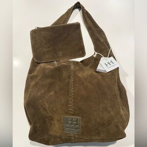NEW NWT Haute Hippie Olive Suede Jacket